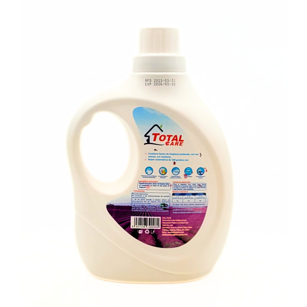 Detergente Liquido para ropa 2L(Total Care)